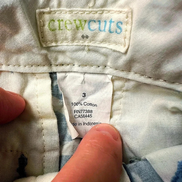 Crewcuts | Boys’ Whale Print Chino Shorts (3) 🐋 - Picture 5 of 6